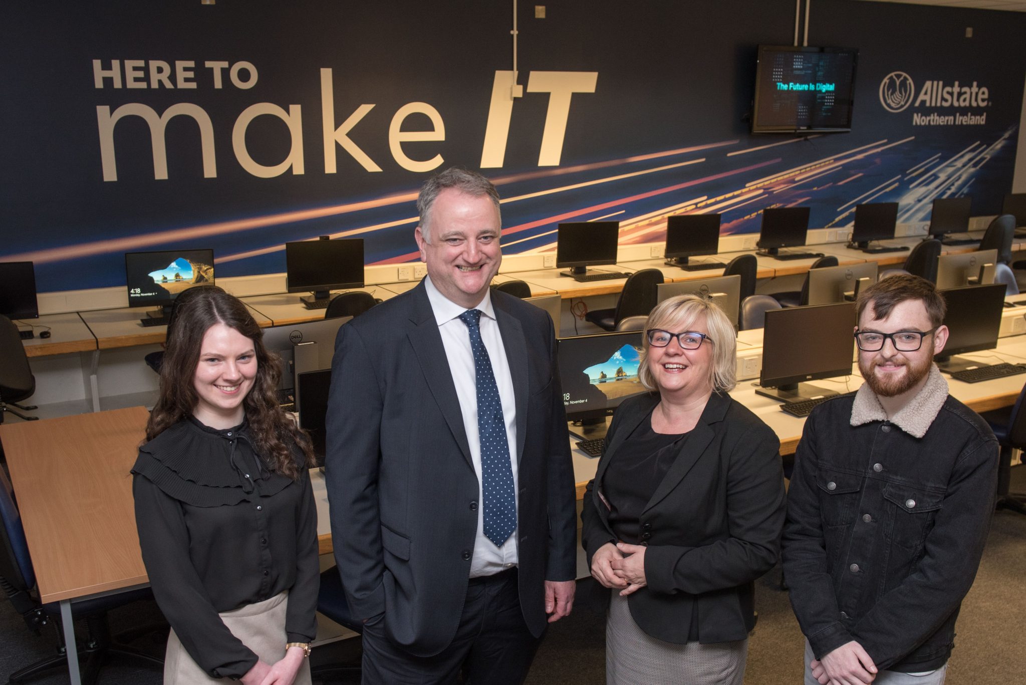 Allstate IT Lab opens at Ulster University Magee - Londonderry Chamber