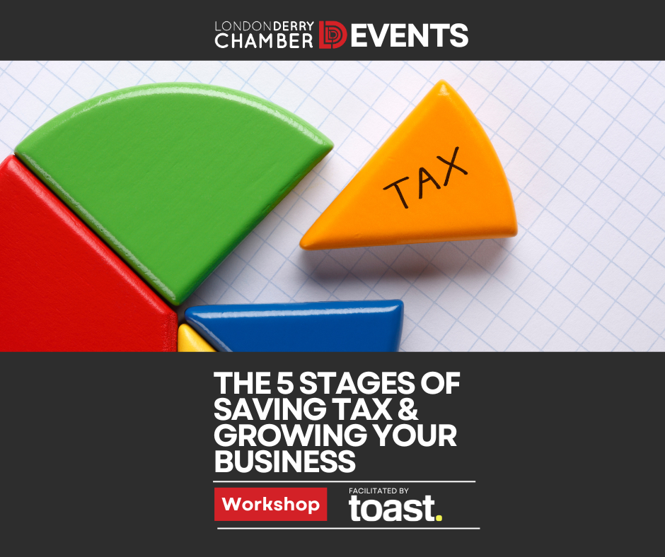 The Five Stages to Saving Tax & Growing Your Business