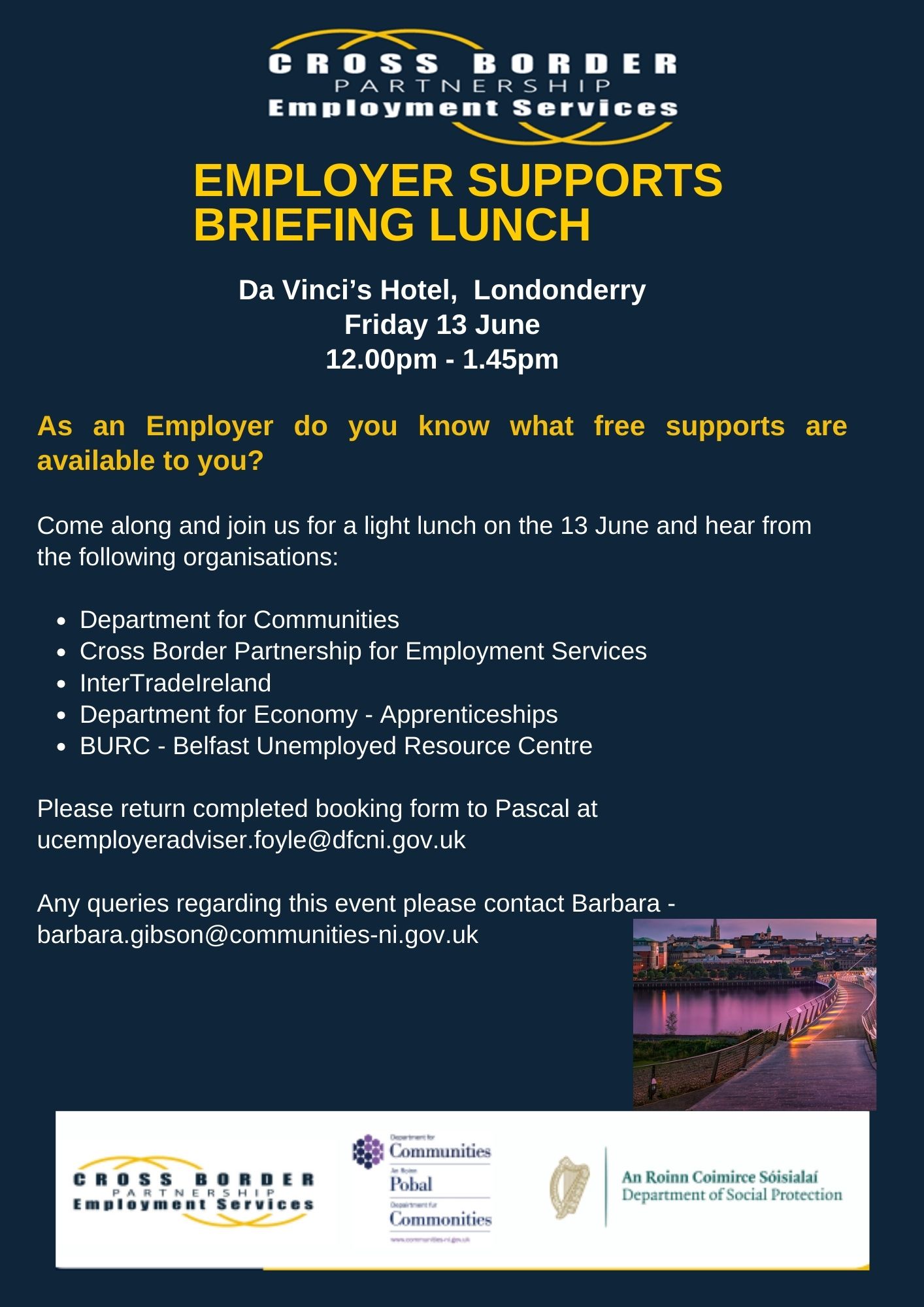 Employer Supports Briefing Lunch