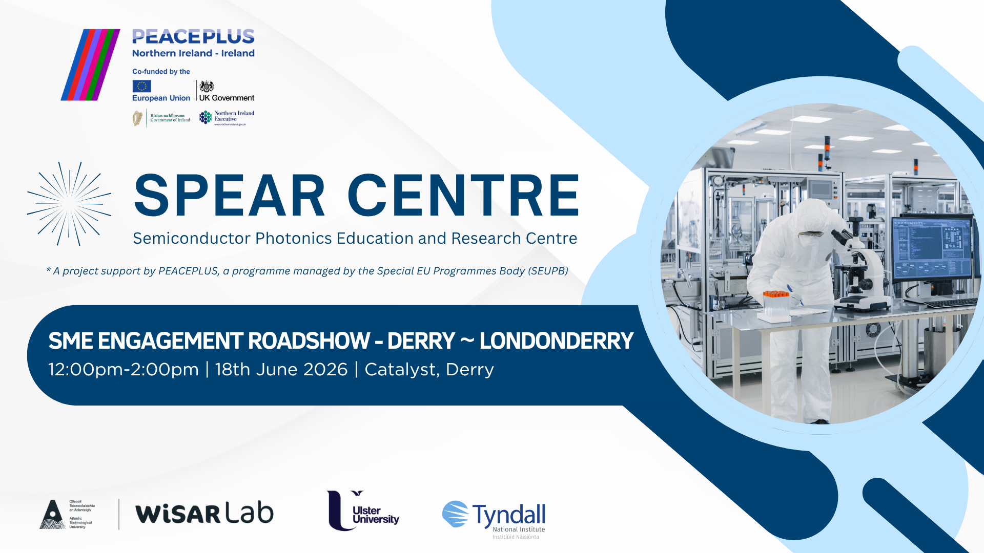 SPEAR SME Engagement Lunchtime Roadshow, Derry~Londonderry