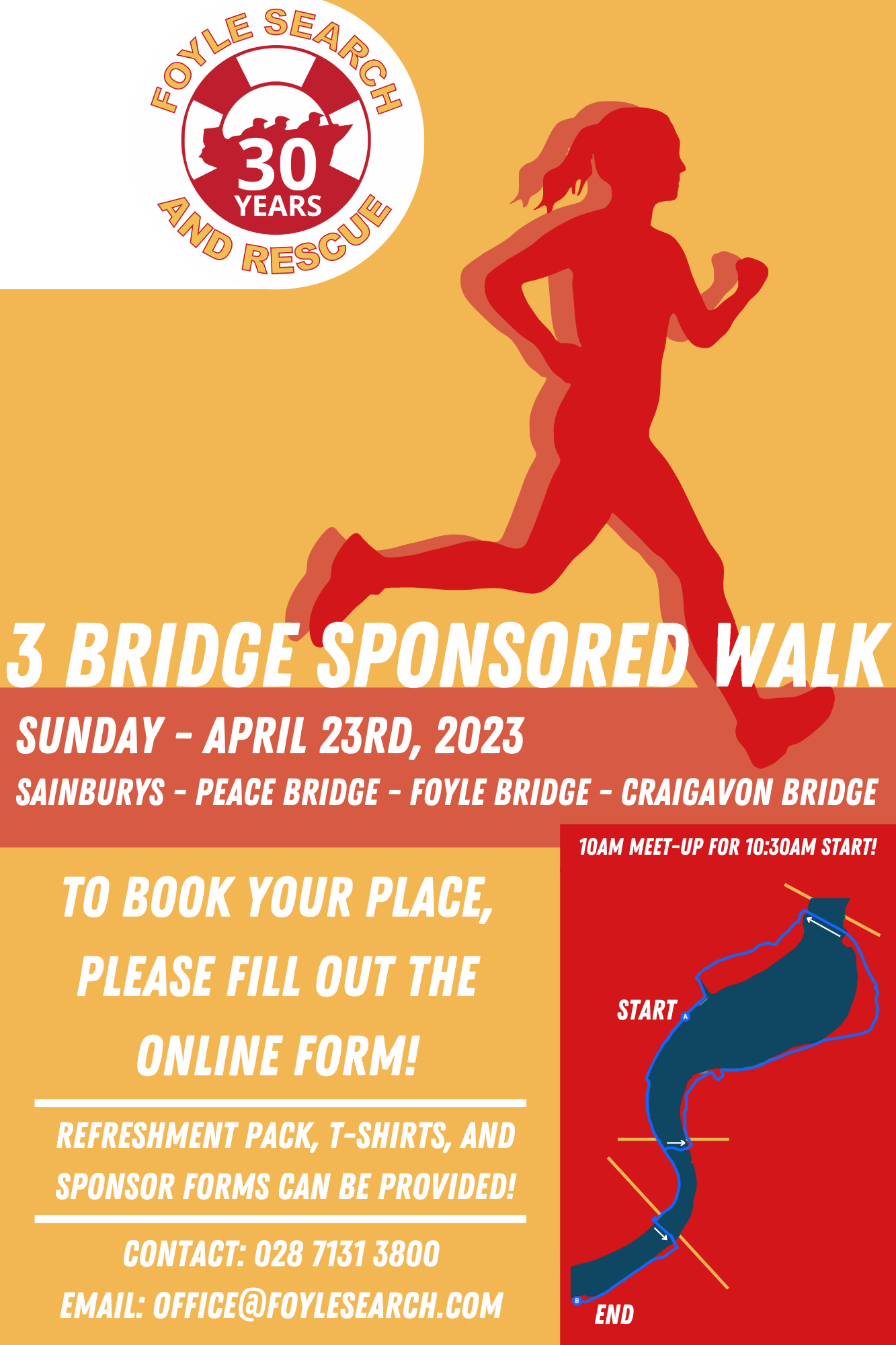 3 Bridge Sponsored Walk