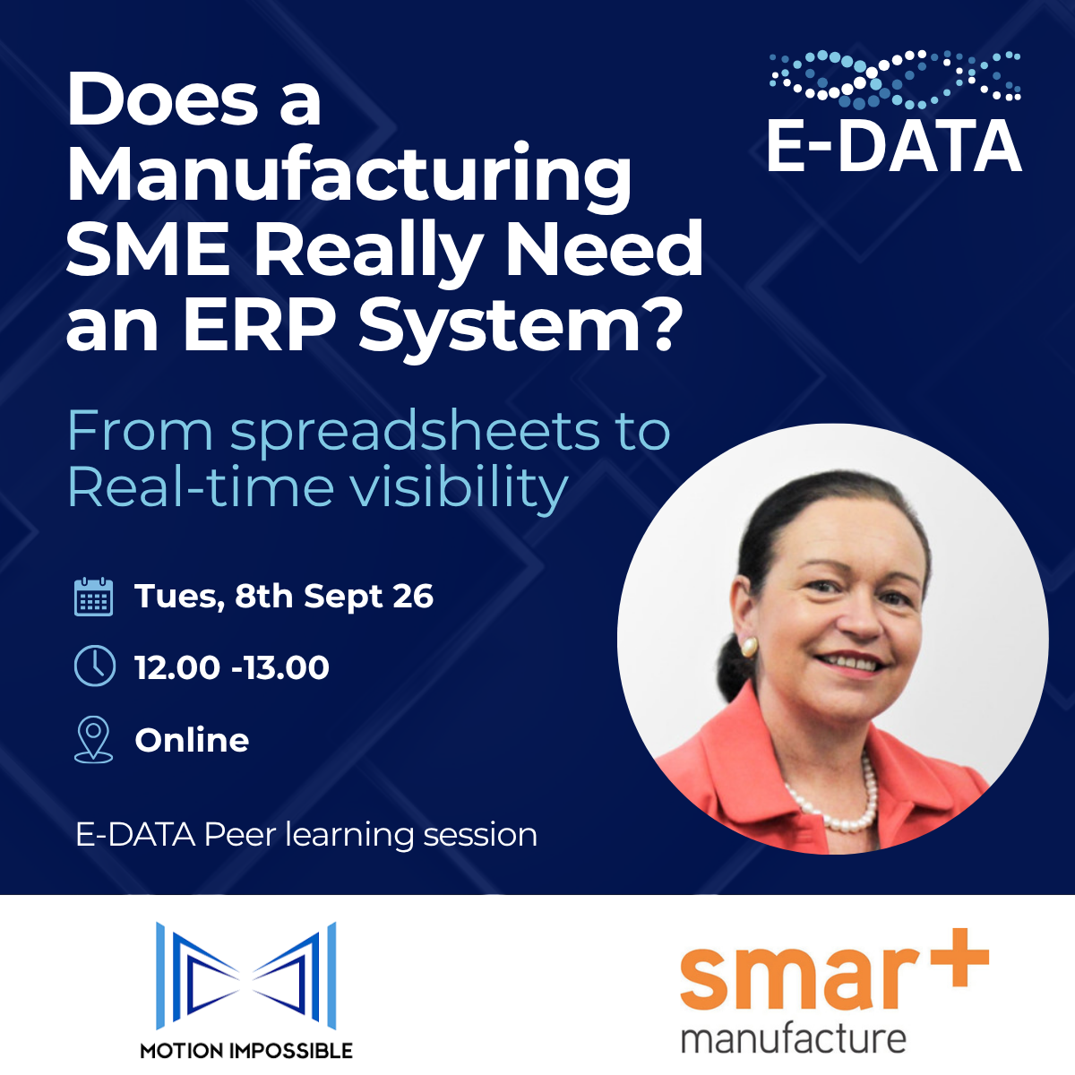 Does a Manufacturing SME Really Need an ERP System? Online Peer Learning Session