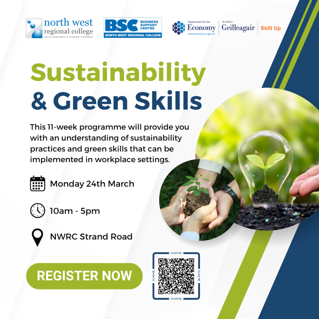 Sustainability & Green Skills Programme - Londonderry Chamber